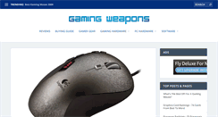 Desktop Screenshot of gamingweapons.com