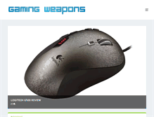 Tablet Screenshot of gamingweapons.com